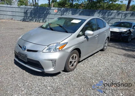 2013 Toyota Prius Two from USA, damaged, VIN JTDKN3DU7D0348425
